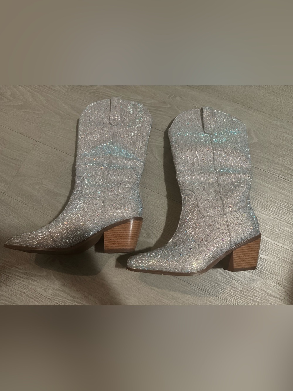 Amazon rhinestone boots - Picture 2 of 3